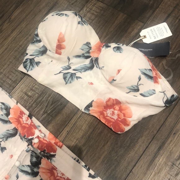 Light Pink American Eagle Two Piece Set - Picture 2 of 3